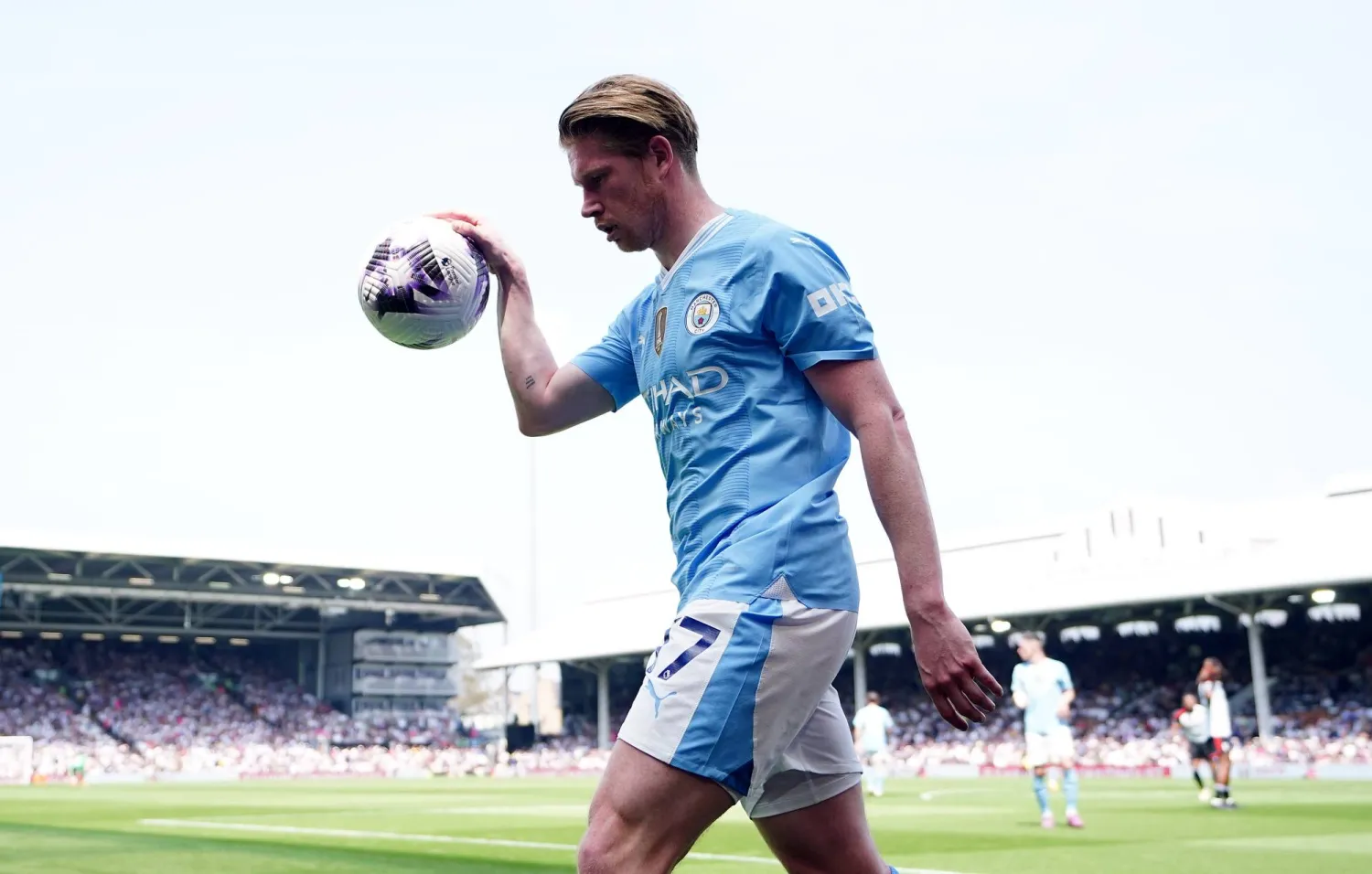 دي بروين أحد أبرز الأسماء المرشحة للقدوم إلى الدوري السعودي (د.ب.أ)