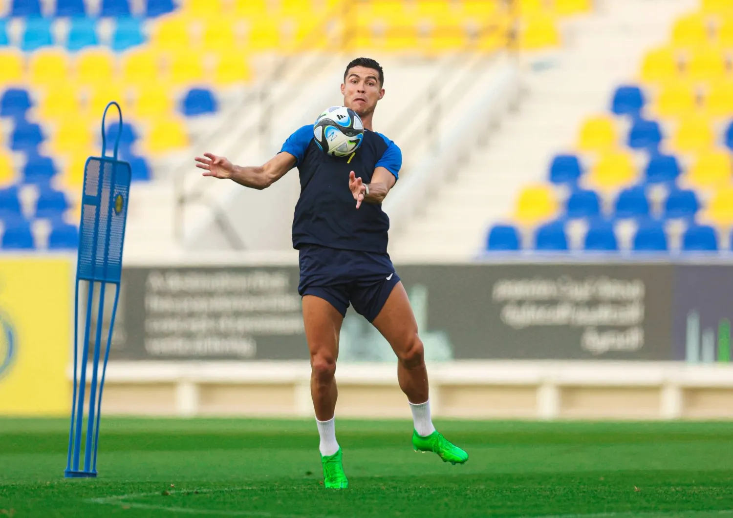 رونالدو يتطلع لزيادة غلته التهديفية في في الدوري (النصر)