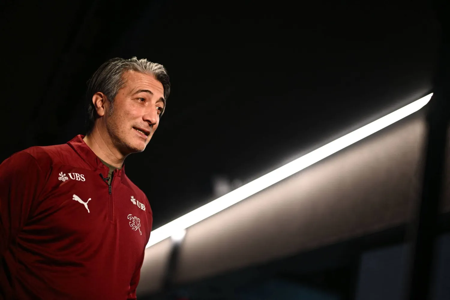 مراد ياكين مدرب منتخب سويسرا (أ.ف.ب)