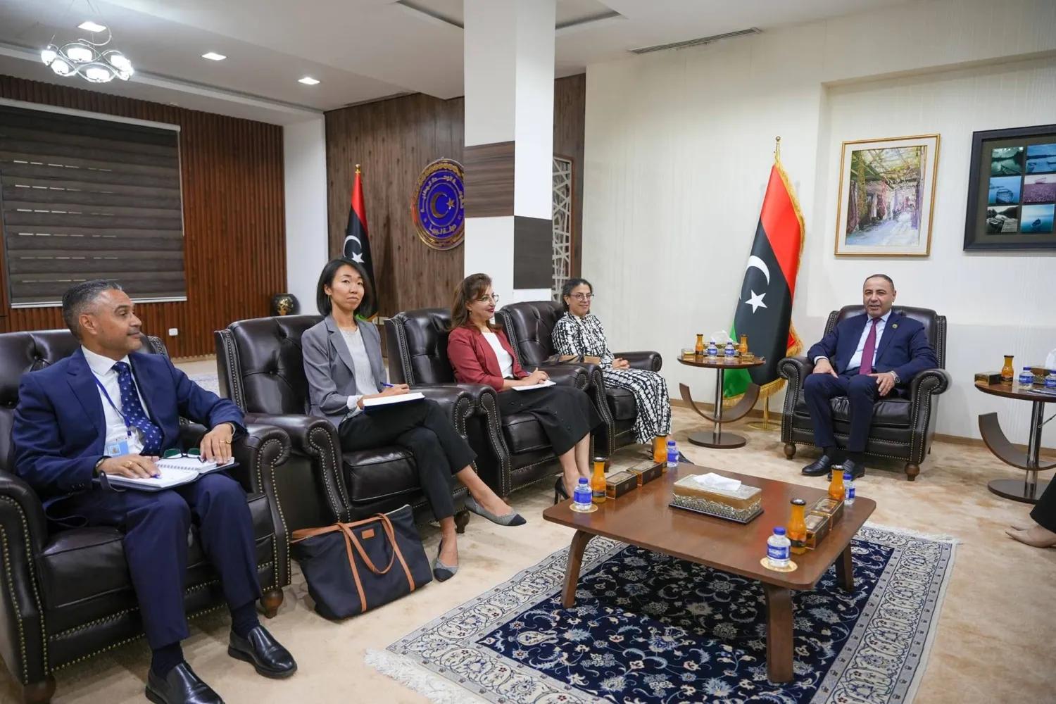 الباعور مستقبلاً خوري في وزارة الخارجية بطرابلس (وزارة الخارجية بحكومة الوحدة)