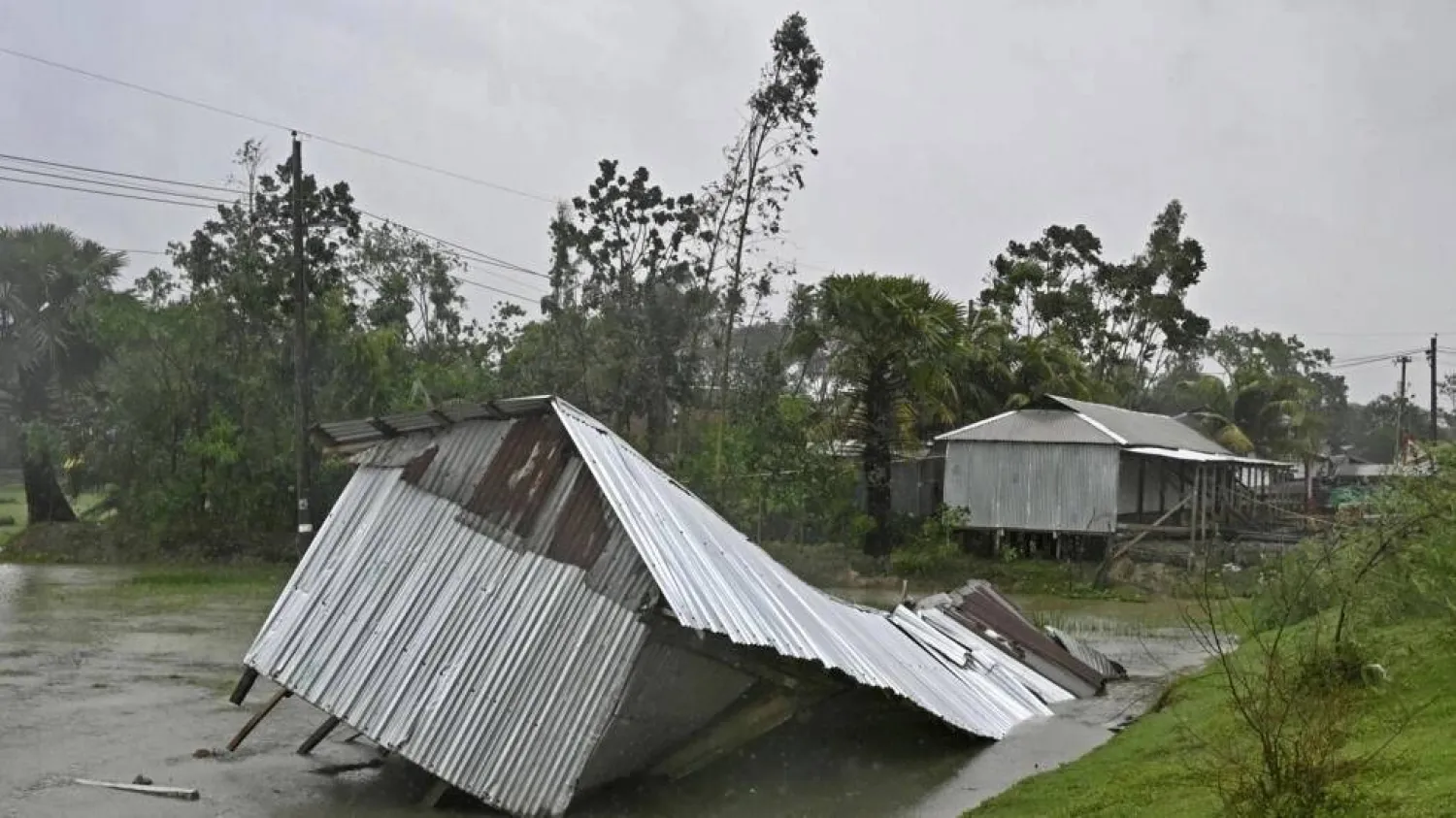 Cyclone Remal in Bangladesh lasted about 34 hours, a longer-than-normal duration experts say is part of a trend. Munir Uz Zaman / AFP
