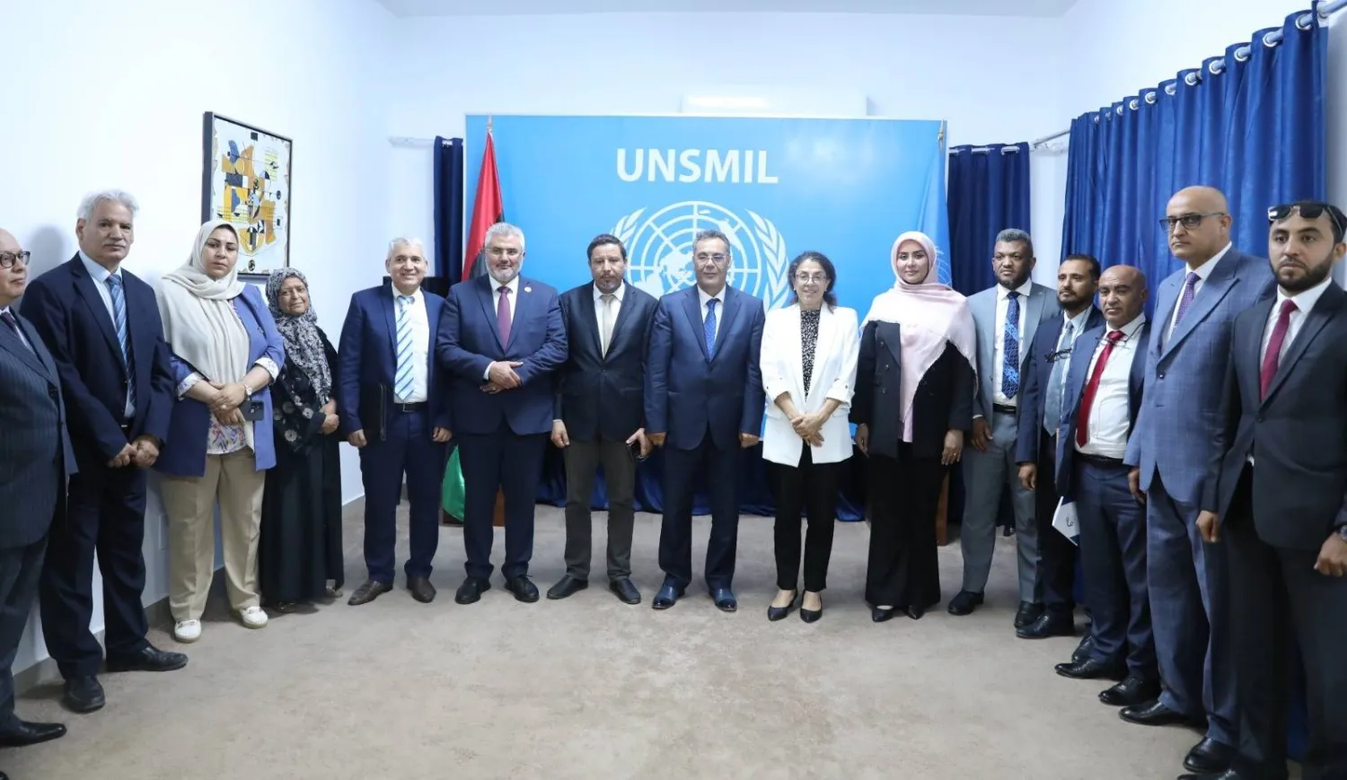 من لقاء خوري مع ممثلي أحزاب سياسية في ليبيا (البعثة الأممية)