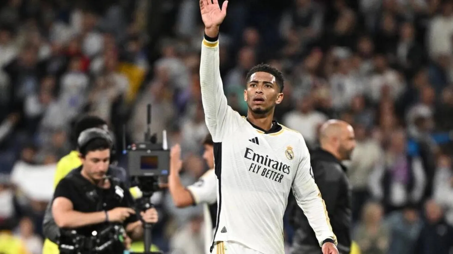 Real Madrid's English midfielder Jude Bellingham has been a key figure in his team's charge towards the double this season. JAVIER SORIANO / AFP

