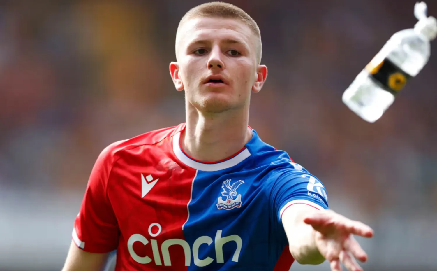 Adam Wharton has stepped up impressively at Crystal Palace since his move from Blackburn. Photograph: Malcolm Couzens/Getty Images
