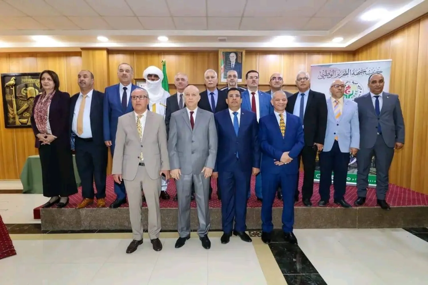 قادة الائتلاف الداعم للرئيس تبون (حزب جبهة التحرير)