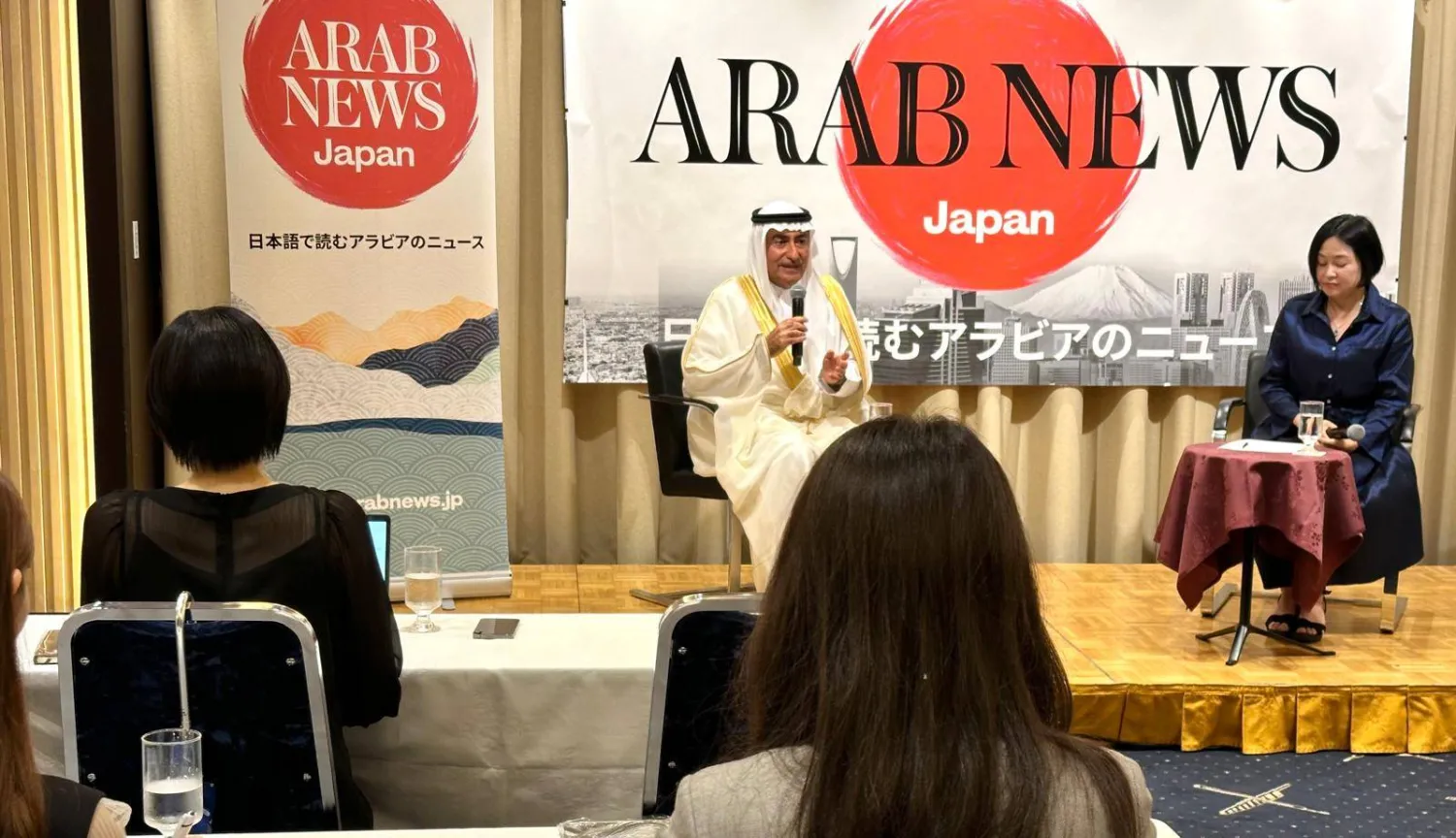 السفير بن زقر يعتقد أن السنوات السبعين المقبلة ستكون أكثر أهمية للبلدين (عرب نيوز اليابان)