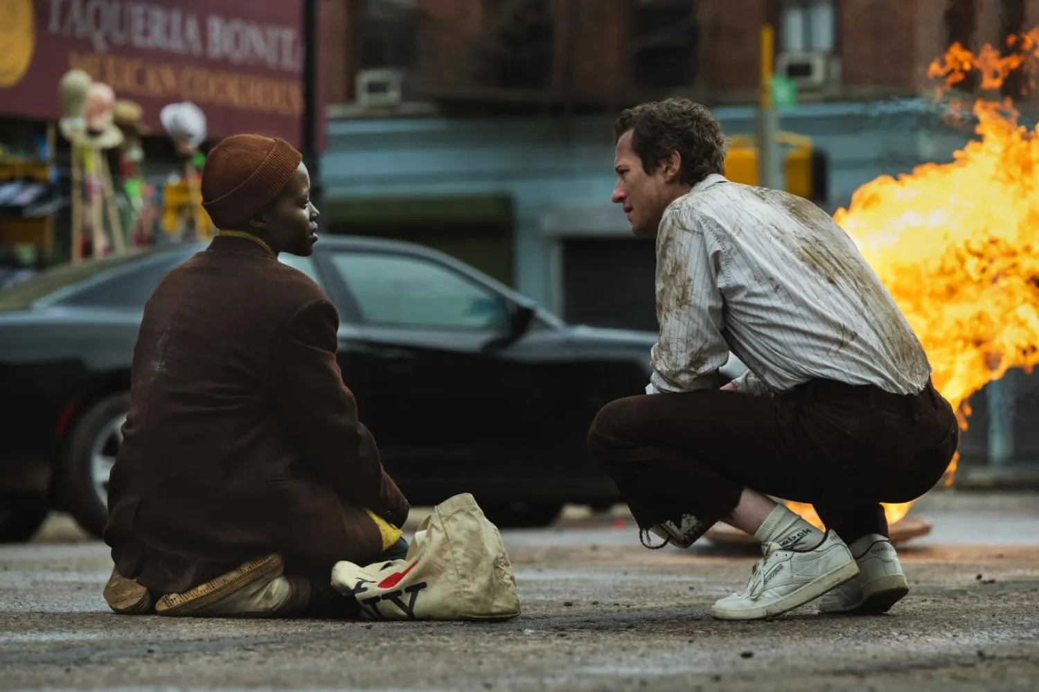 Bu hafta sonu Türkiye'de de gösterime giren Sessiz Bir Yer: Birinci Gün, prömiyerini 26 Haziran'da Tribeca Festivali'nde yaptı (Paramount Pictures)