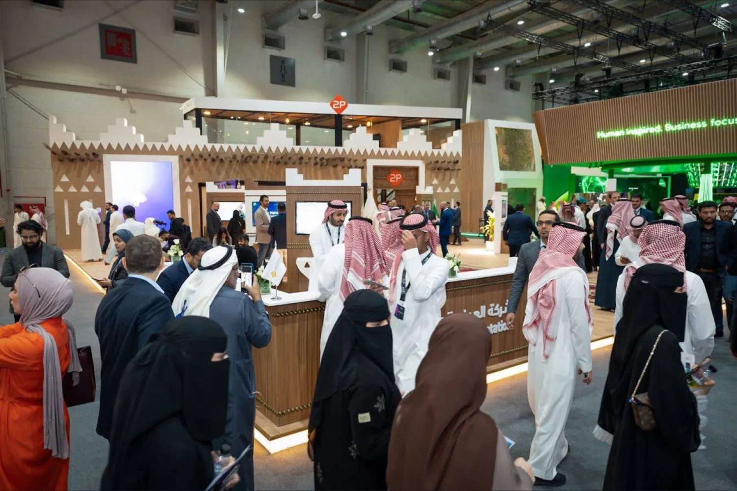 جناح شركة «توبي» في مؤتمر «ليب 24» الدولي بالرياض (حساب الشركة على «إكس»)