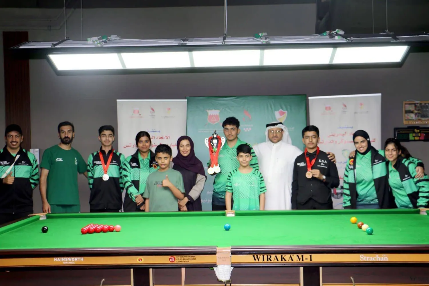 المنتخب السعودي للبلياردو خرج بغلّة جيدة من الميداليات الآسيوية (الشرق الأوسط)