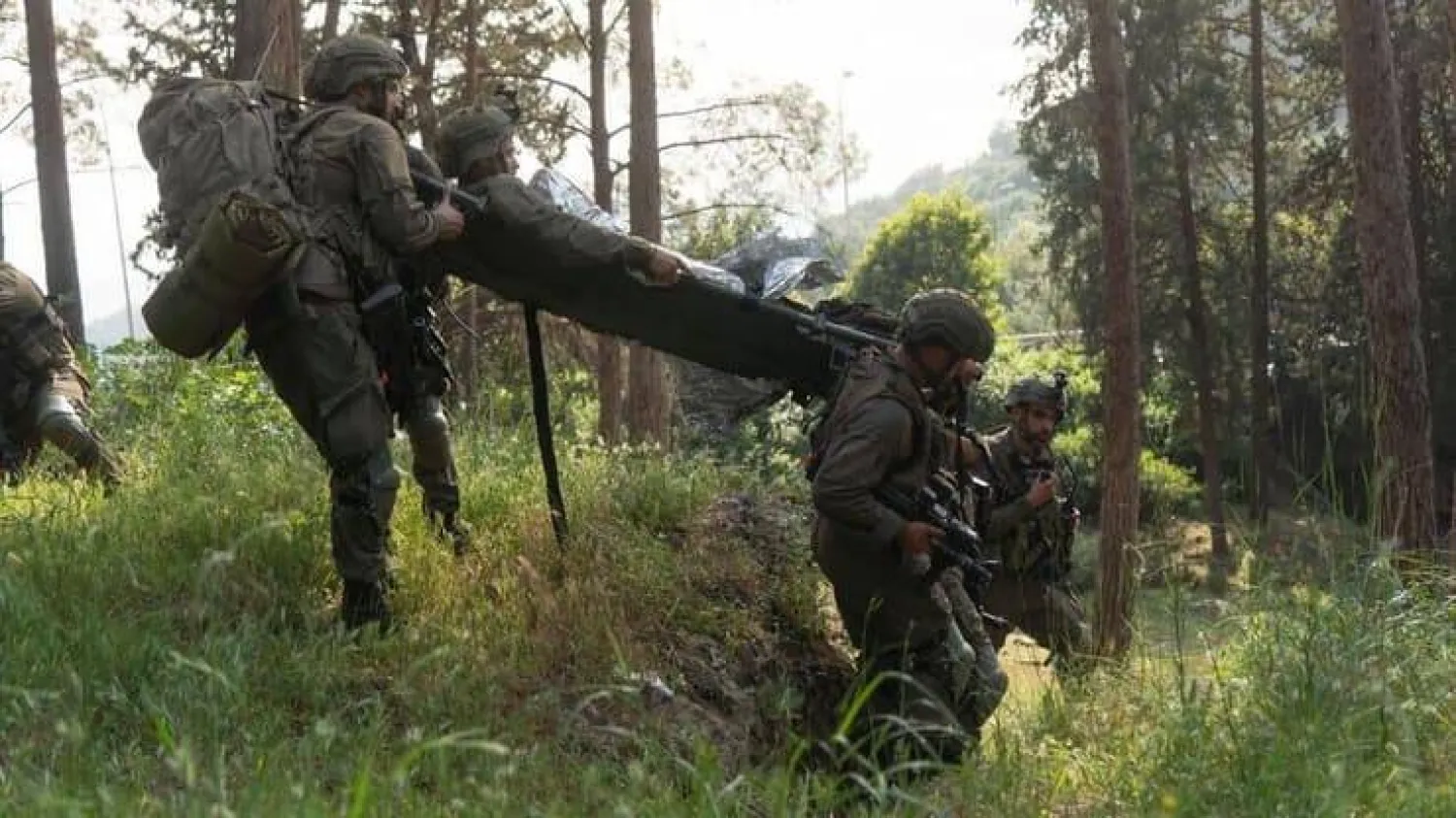 صورة عممها الناطق بلسان الجيش الإسرائيلي... قوة من «لواء غولاني» تتدرب على حرب في لبنان