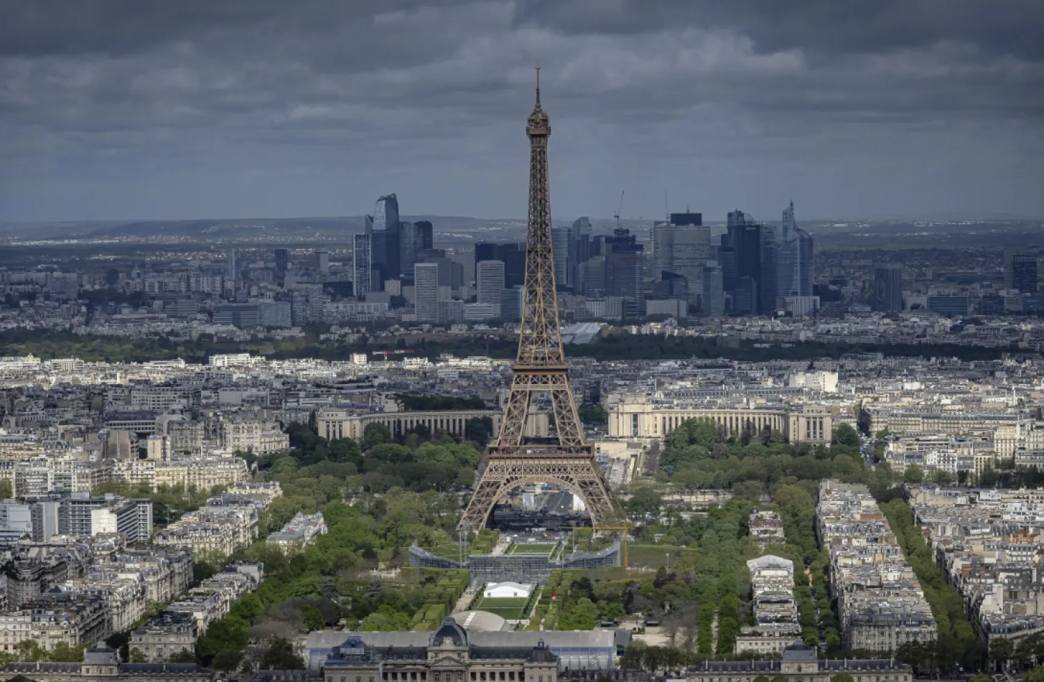 La Dame de Fer (The Iron Lady) needs no introduction and is still going strong at 135 years old.  (AP)