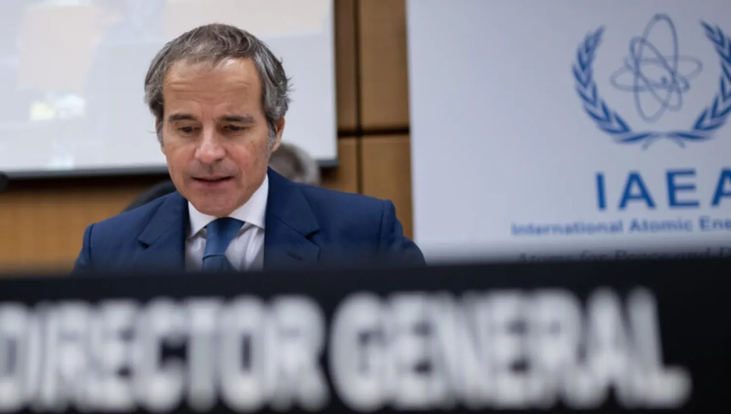 IAEA head Rafael Grossi voiced fresh concerns about Iran's nuclear intentions © Joe Klamar / AFP