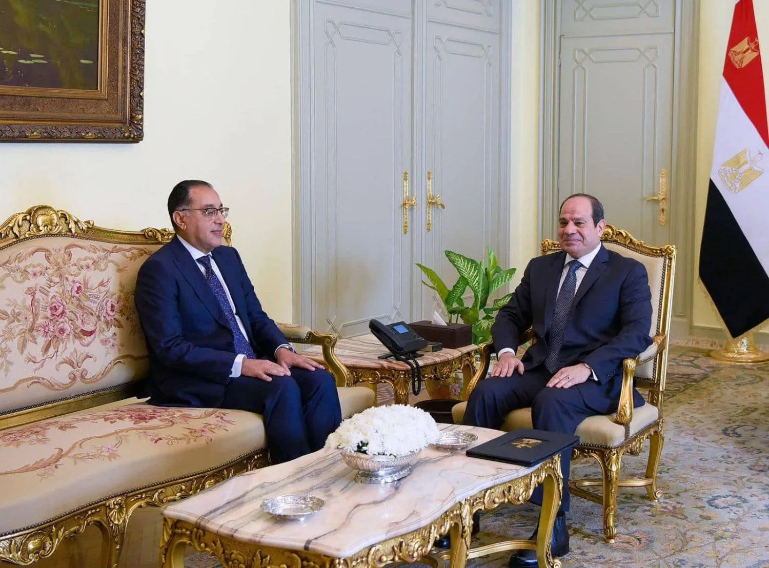 Sisi tasks Madbouly with forming new government. (Egyptian Presidency) 