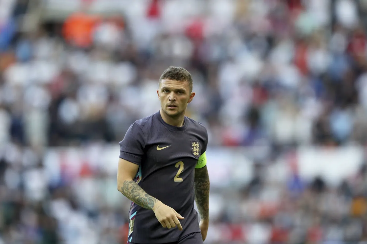 كيران تريبيير مدافع منتخب إنجلترا (أ.ب)