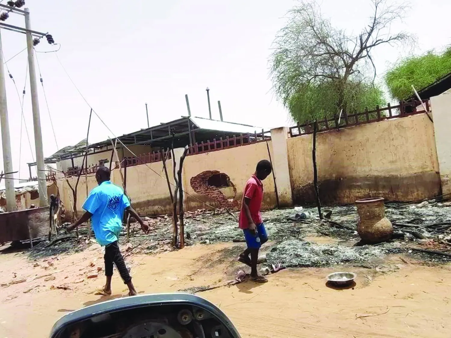 مستشفى الفاشر من الخارج (من صفحة حاكم إقليم دارفور مني أركو مناوي في «فيسبوك»)