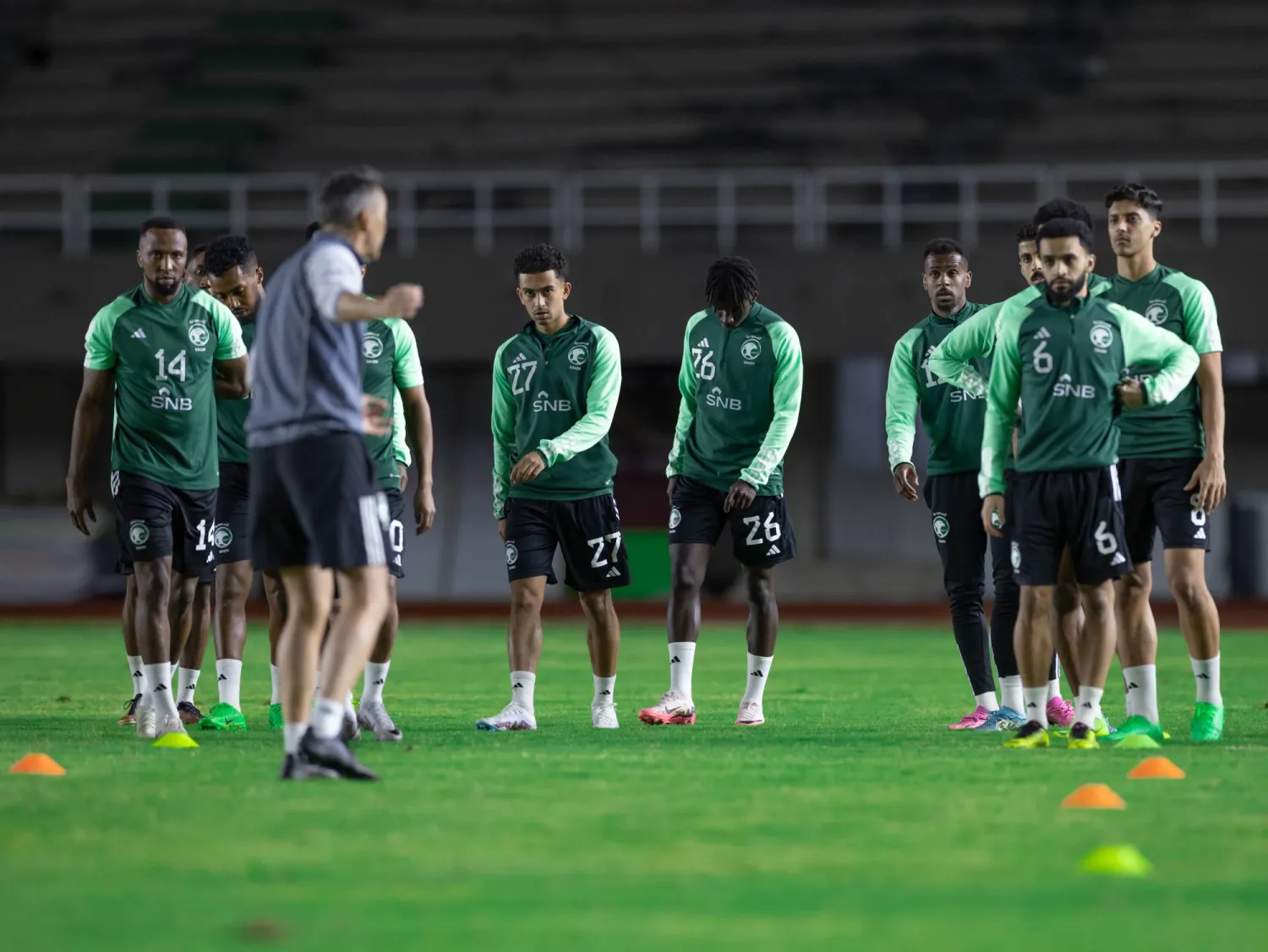 الأخضر السعودي أدى الحصة التدريبية الأخيرة في باكستان (الشرق الأوسط) 