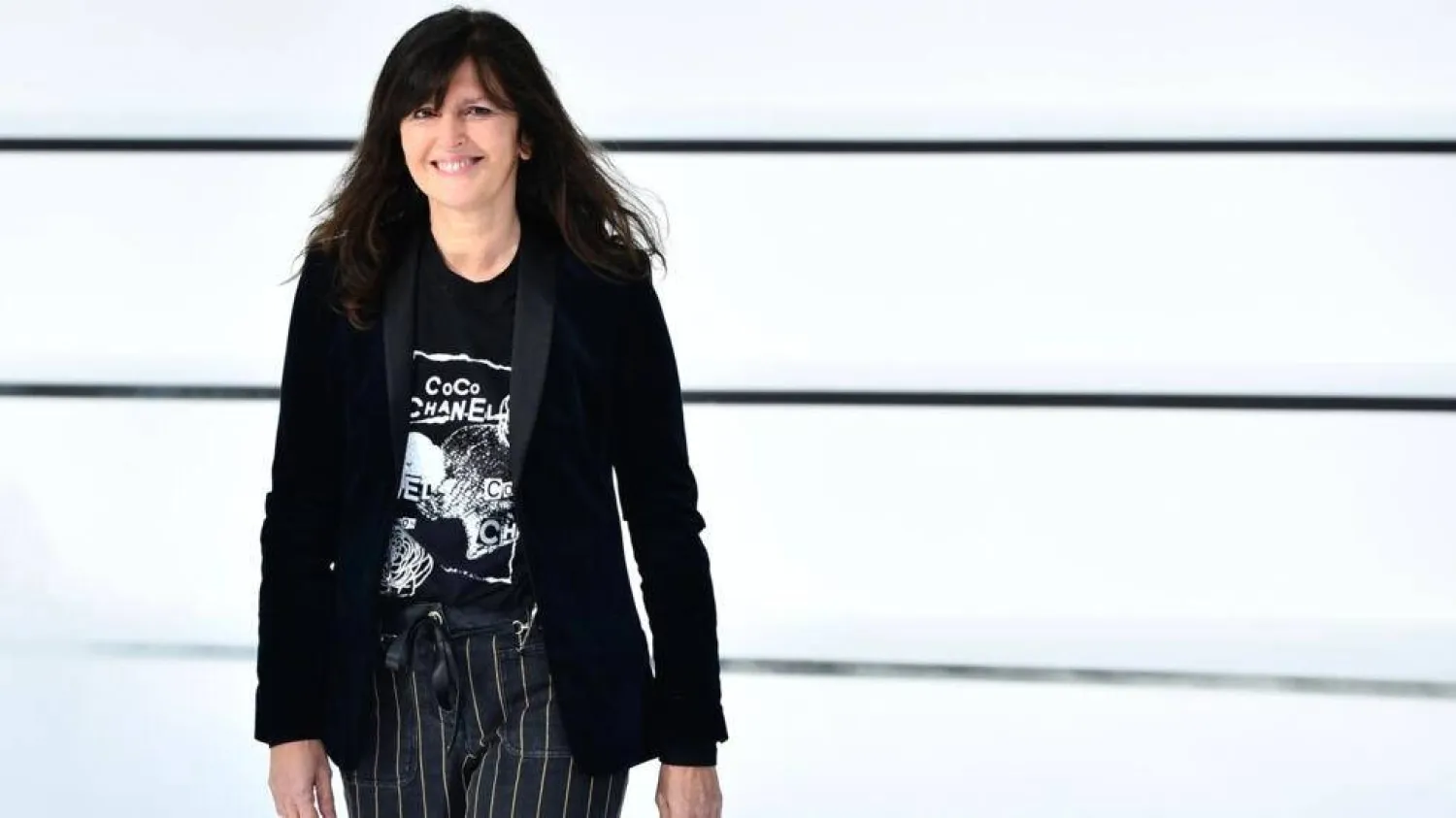 Virginie Viard took over from her mentor Karl Lagerfeld. Christophe ARCHAMBAULT / AFP
