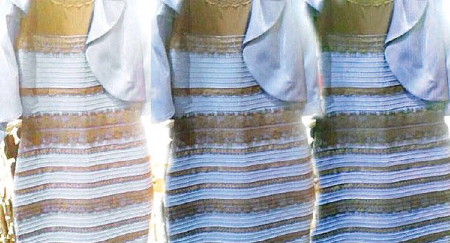 صورة الفستان الذي حير الملايين على الإنترنت