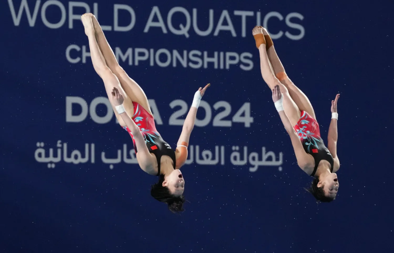 Quan Hongchan and Chen Yuxi, China: These teenagers have gone back and forth as the world's top female divers off the 10-meter platform. (The AP)