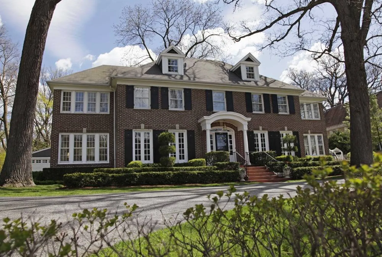 This brick house in Winnetka, Ill., seen Friday, May 6, 2011, was featured in the 1990 movie "Home Alone". (AP)