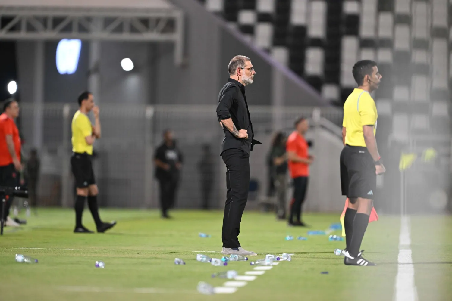 الكرواتي بيلتش لم يفصح بعد عن قراره بشأن الاستمرار أو الرحيل عن الفتح (تصوير: عبدالرحمن السالم)