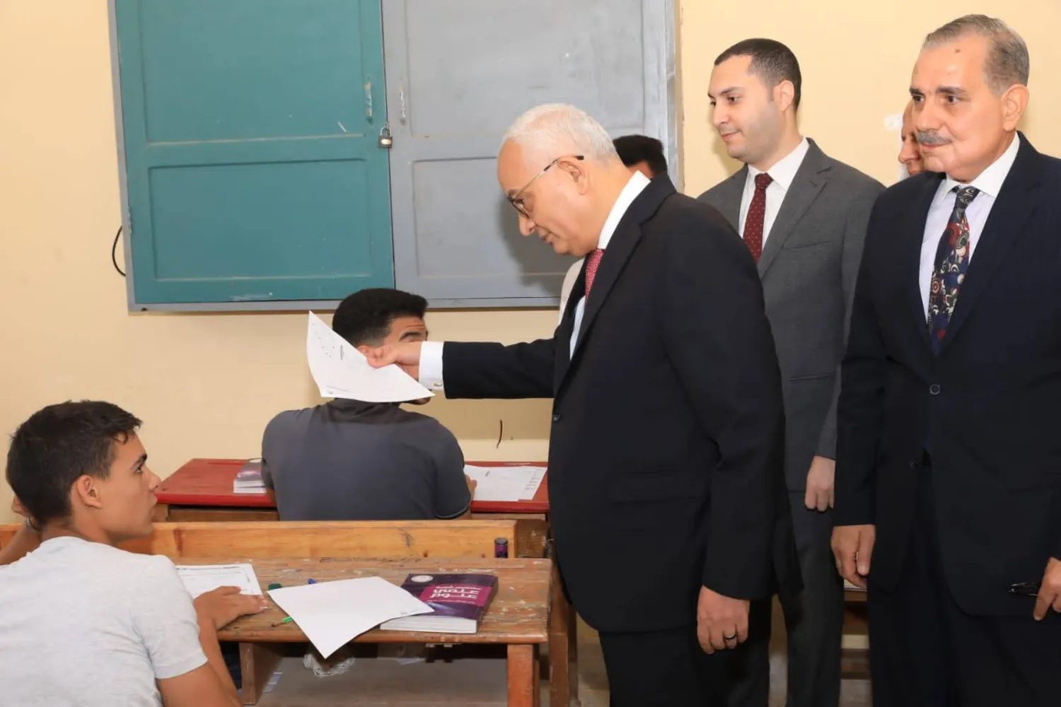 جانب من امتحانات الثانوية العامة العام الماضي (وزارة التربية والتعليم المصرية)