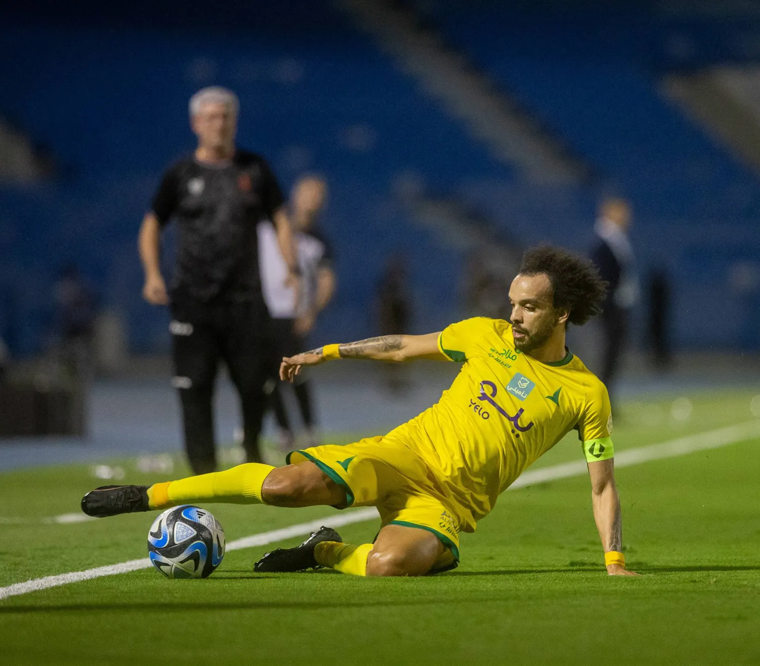 فابيو أحد أبرز النجوم المستمرة مع الخليج (تصوير: عيسى الدبيسي)