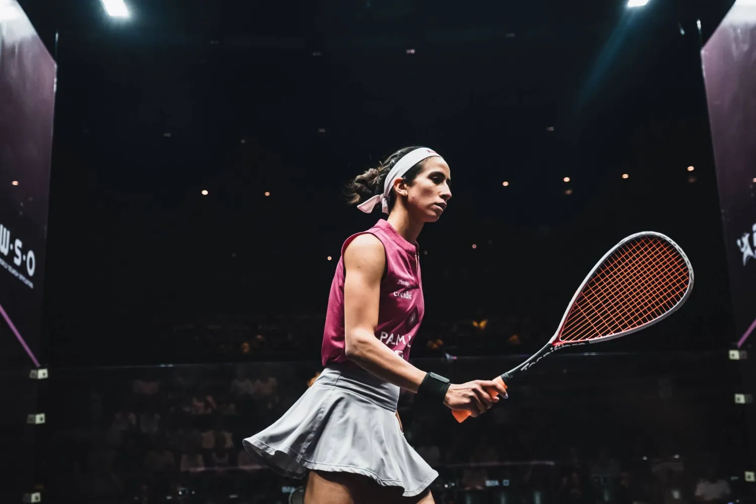 نوران جوهر بطلة «بريطانيا المفتوحة للإسكواش» (الاتحاد المصري للإسكواش)