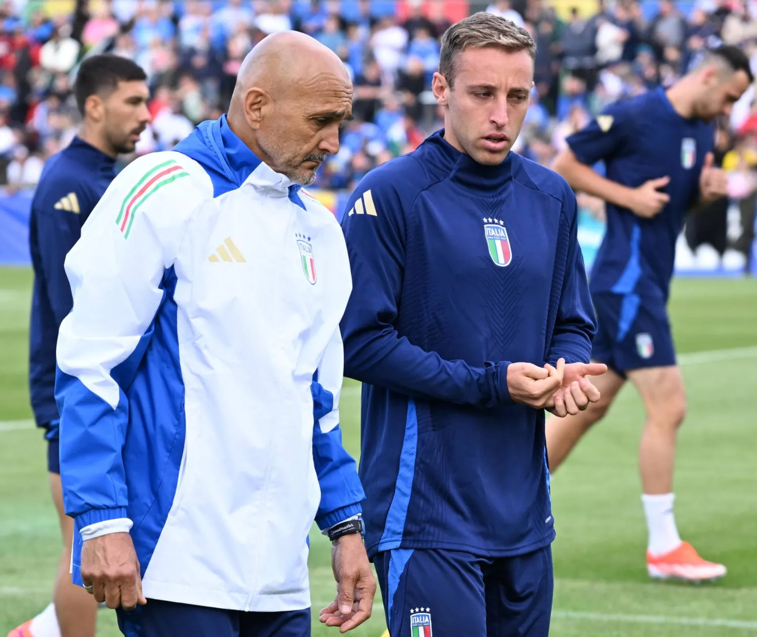 فراتيسي لم يستكمل التدريب بسبب مشاكل في اللياقة البدنية (إ.ب.ا)