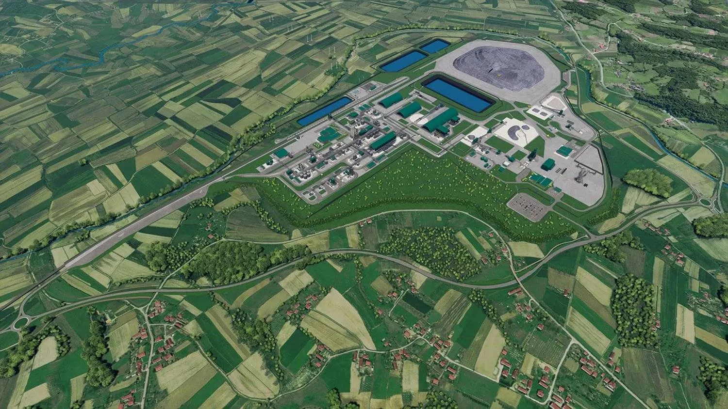 The Jadar site in the west of Serbia. Photo: Rio Tinto website