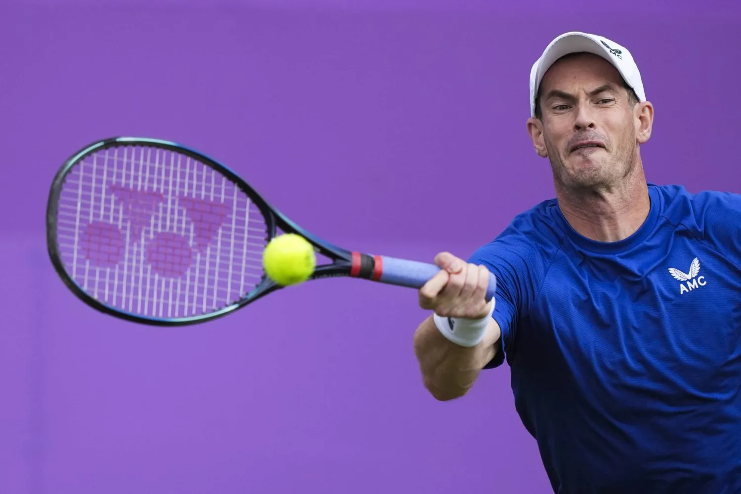 موراي خلال مباراته أمام الأسترالي أليكسي (د.ب.أ)