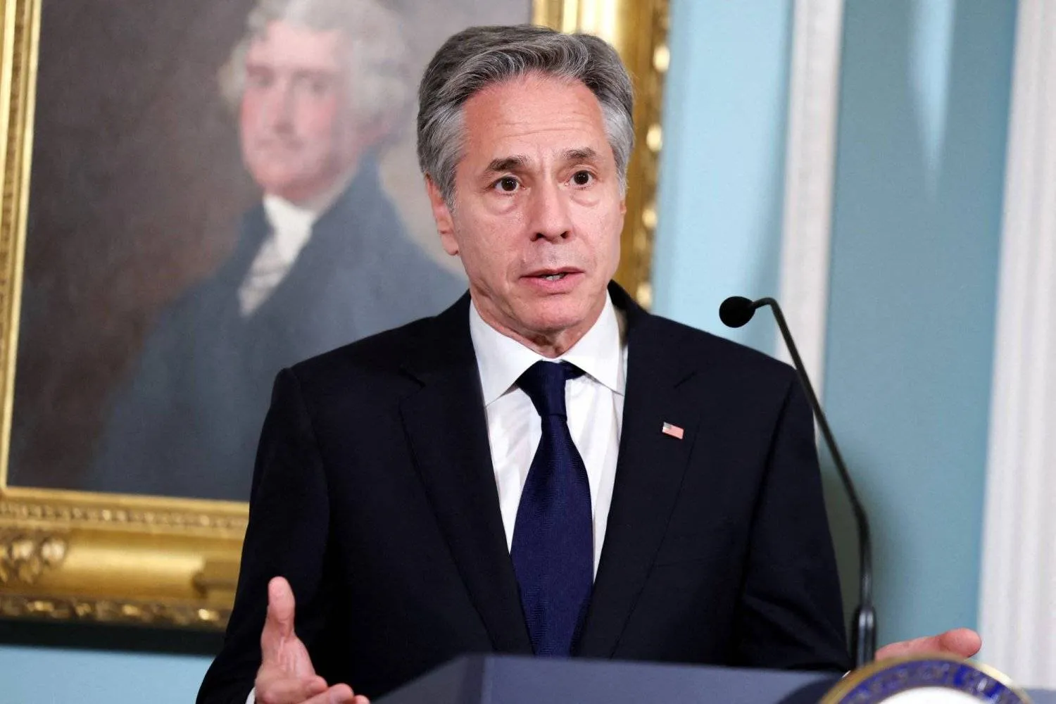 وزير الخارجية الأميركي أنتوني بلينكن (رويترز)