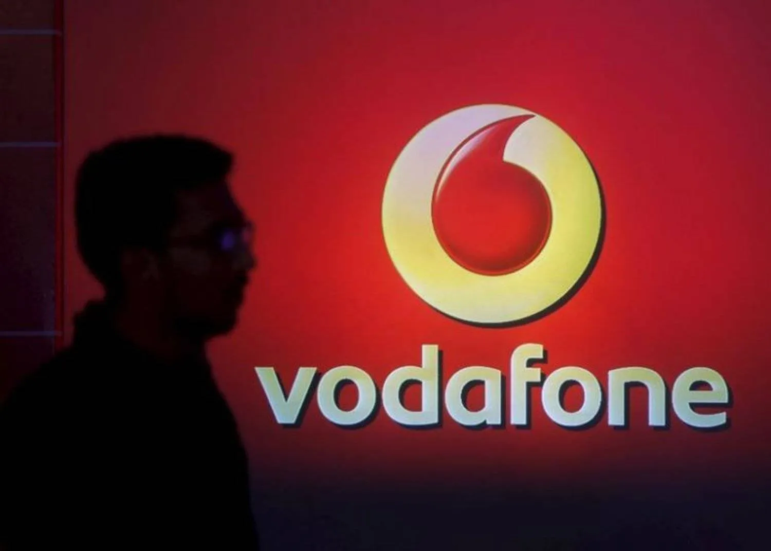 Vodafone logo - File/Reuters.
