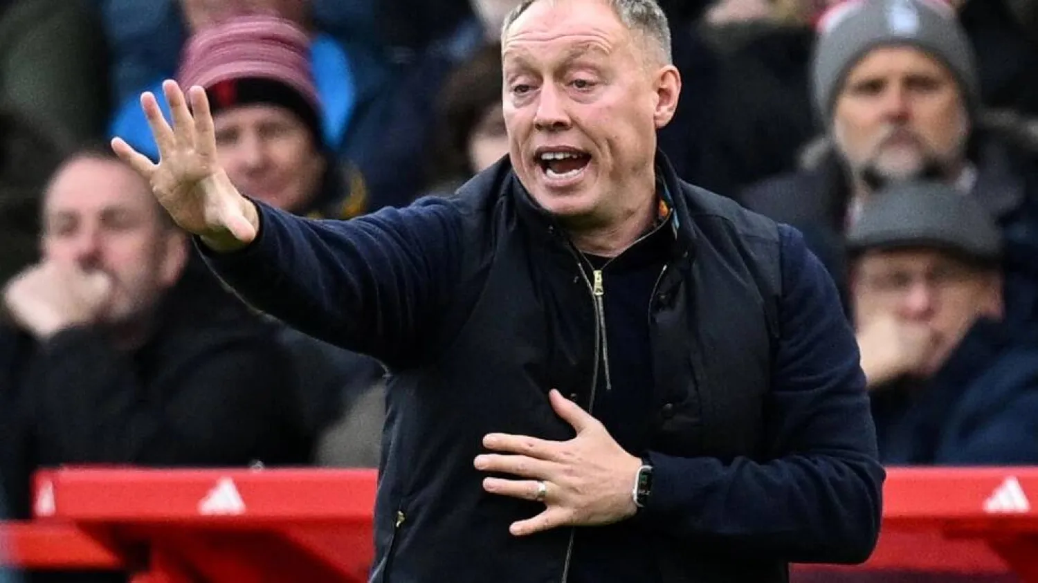 Steve Cooper was sacked by Nottingham Forest last December but returns to the Premier League as Leicester manager. Paul ELLIS / AFP