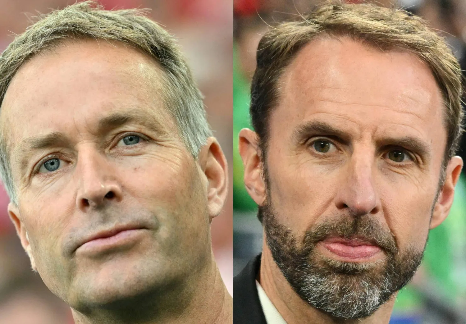 غاريث ساوثغيت في مواجهة كاسبر هولماند (أ.ف.ب)