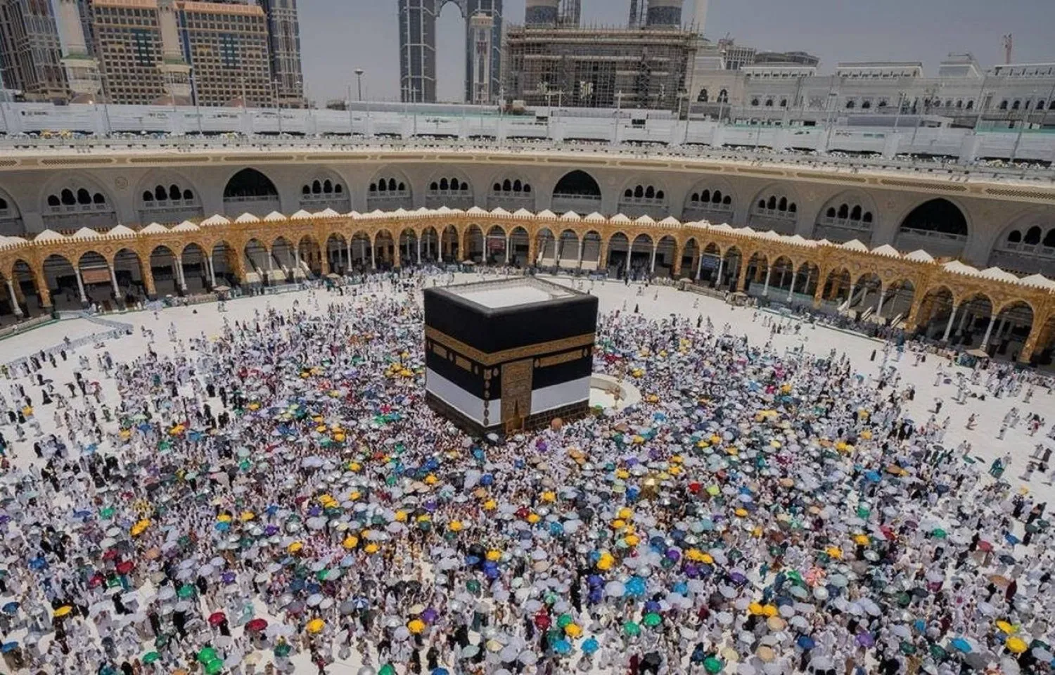 Suudi Arabistan her yıl Hac sezonunun bitiminden hemen sonra umrecileri ağırlıyor. (SPA)