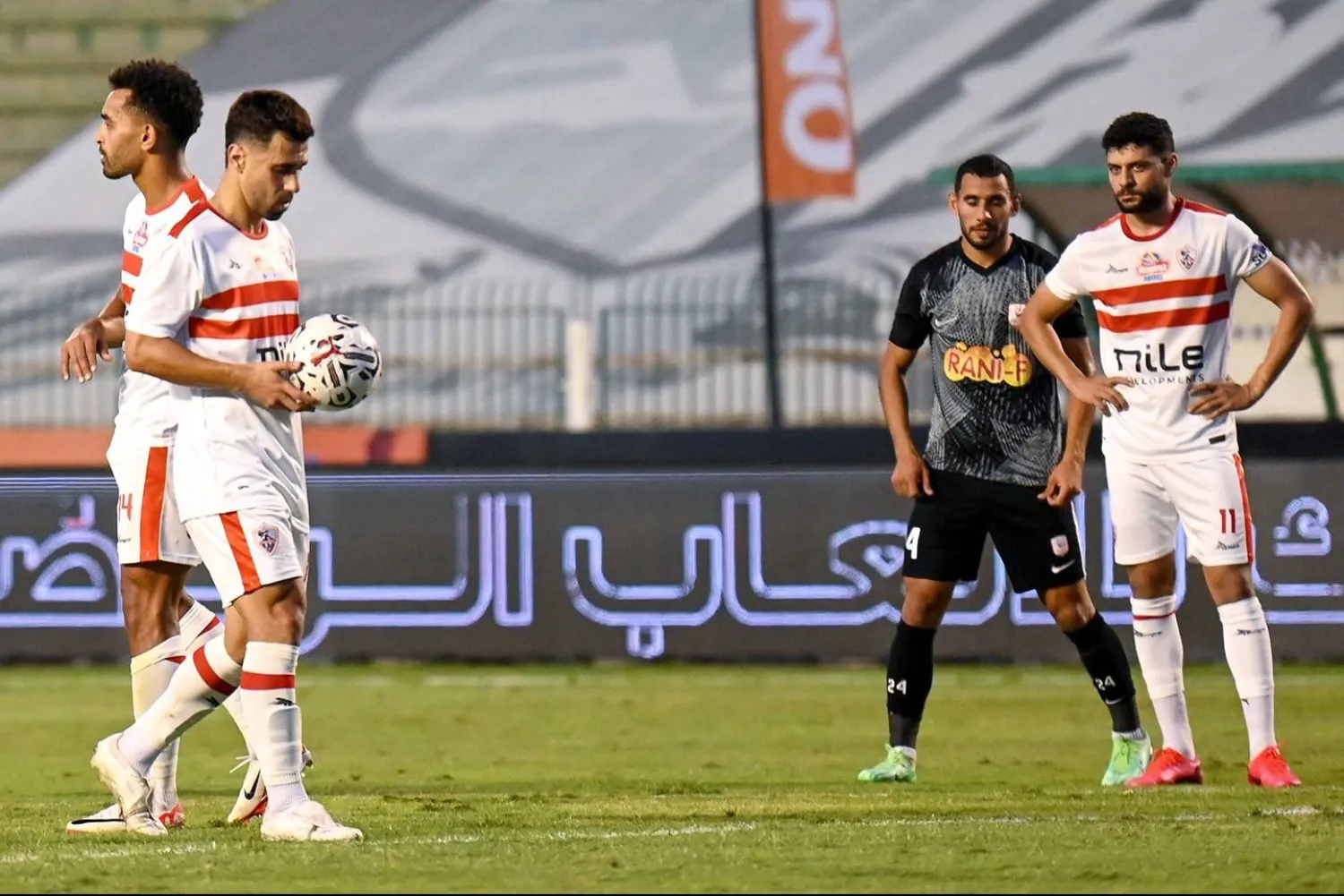 الزمالك عُدّ مهزوماً في المباراة بنتيجة 0 - 2 (نادي الزمالك)