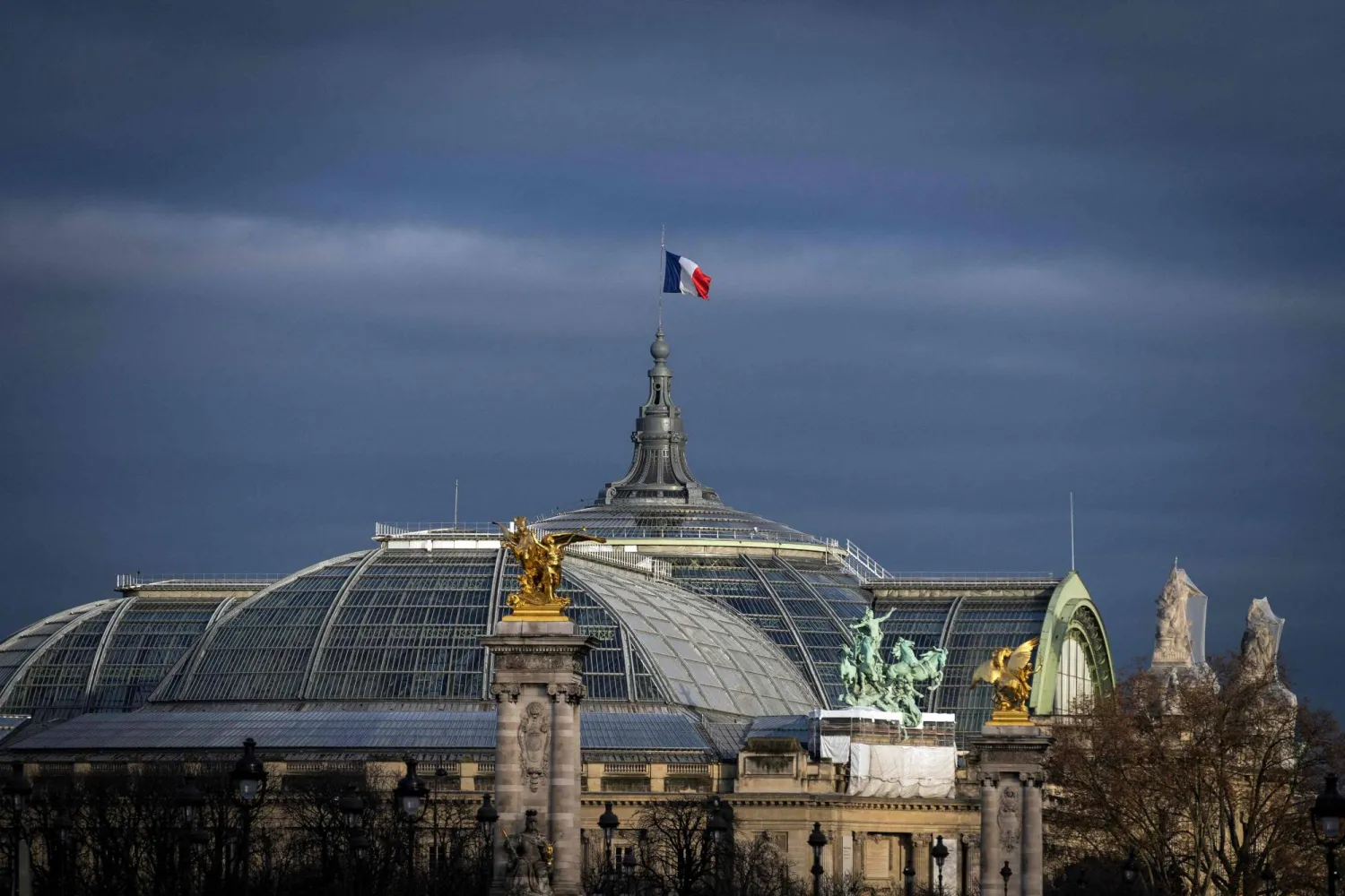 لو غران باليه سيستضيف مسابقات المبارزة والتايكوندو خلال الألعاب الأولمبية (أ.ف.ب)