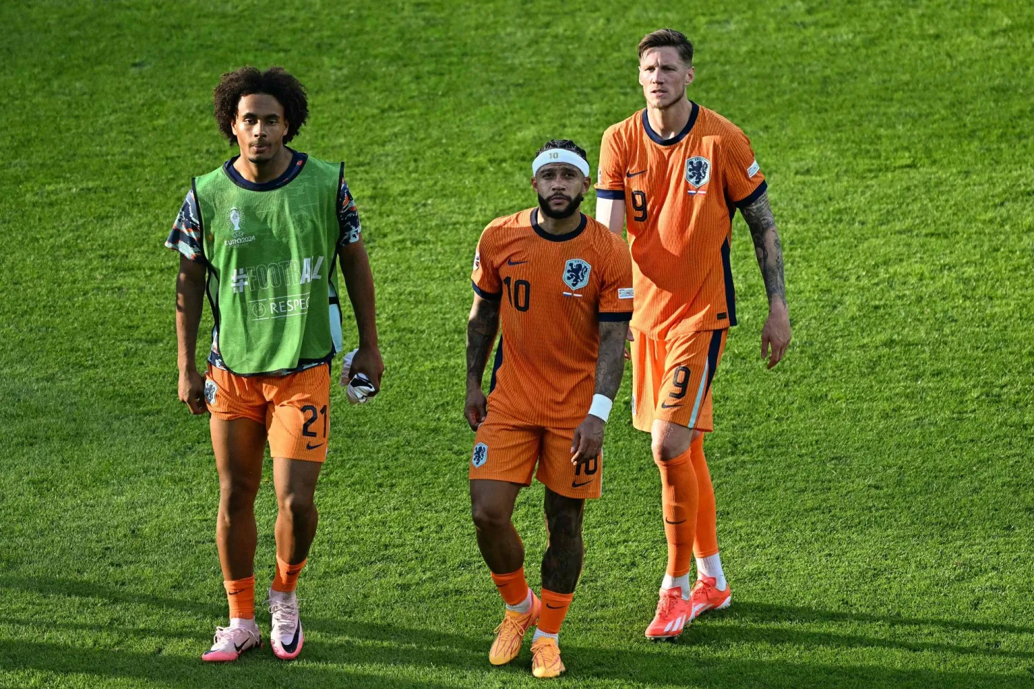 الهولنديون سيدخلون دور الـ16 بوصفهم أحد «الخاسرين المحظوظين» (أ.ف.ب)