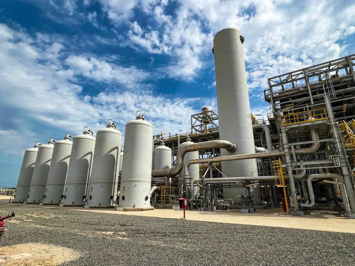 تُعدّ مصفاة الزور أحدث مصفاة في الكويت (الشرق الأوسط)