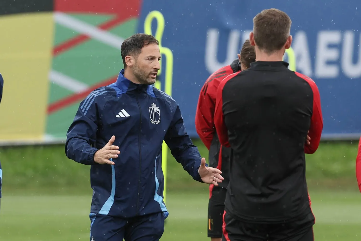 دومينيكو تيديسكو مدرب بلجيكا (د.ب.أ)