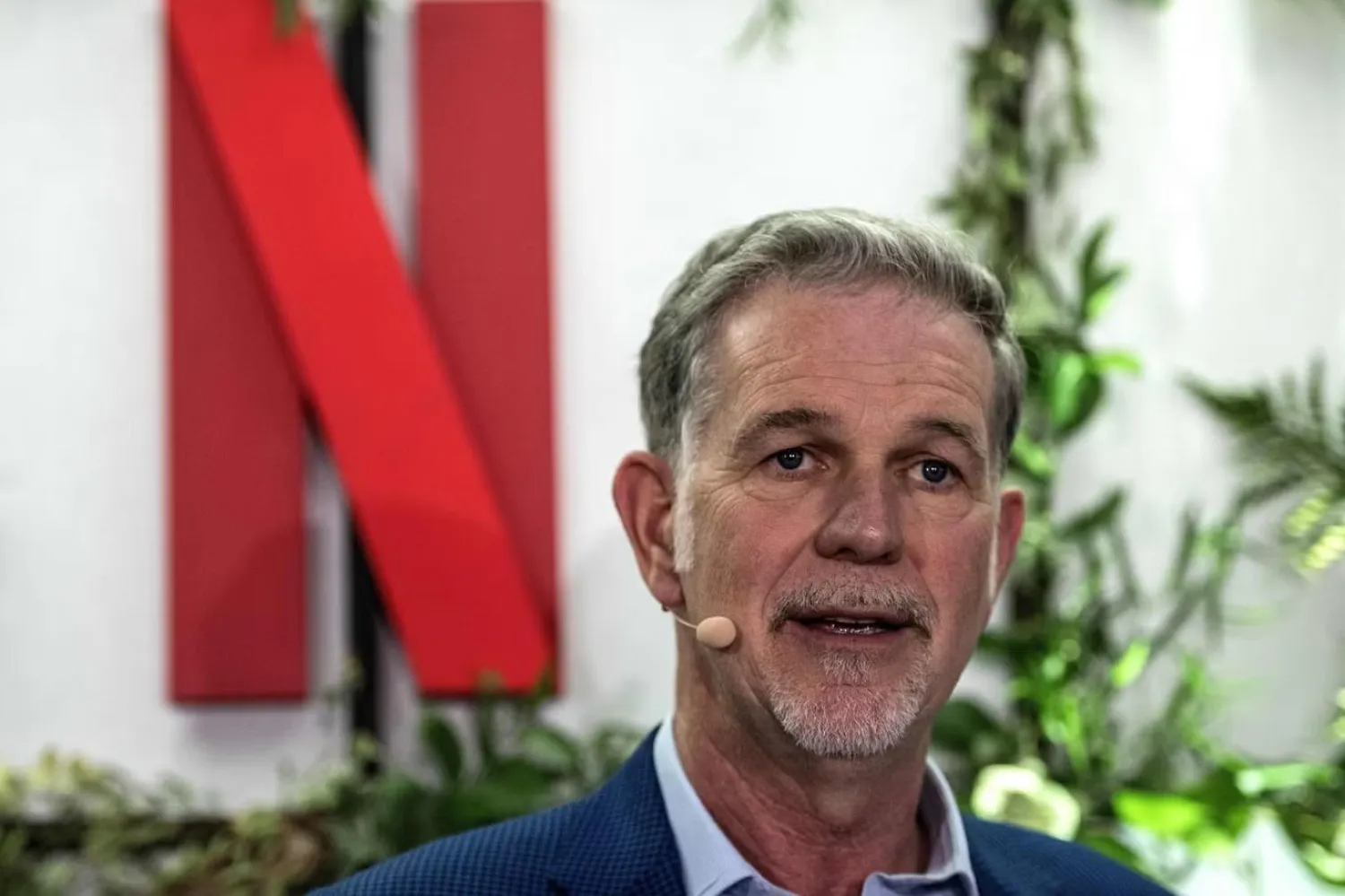 Net serveti 4,8 milyar dolar olan Netflix kurucu ortağı Reed Hastings, Joe Biden'a desteğini geri çekti (AFP)
