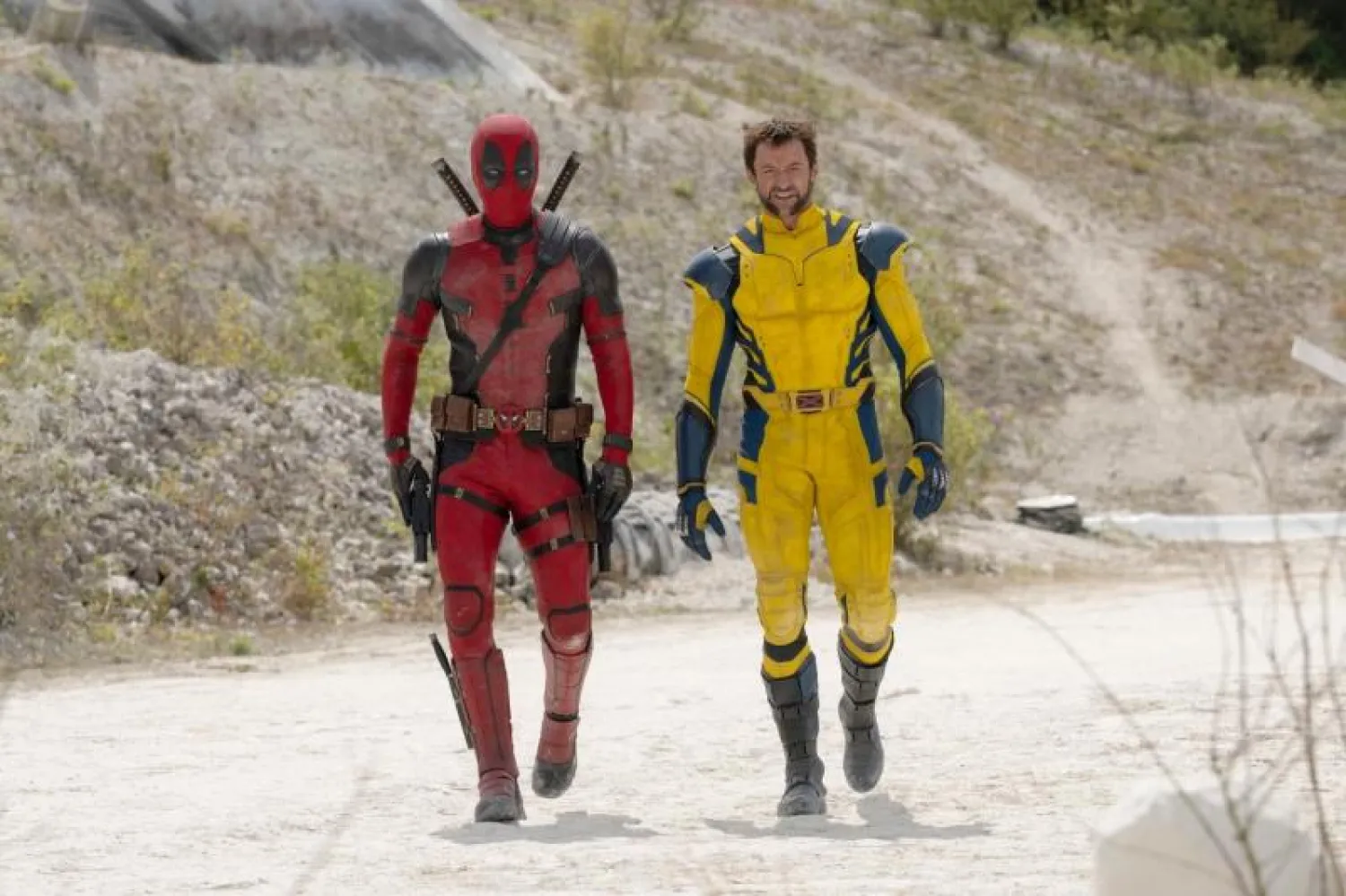 Deadpool & Wolverine’de Ryan Reynolds ve Hugh Jackman (20th Century Studios/Marvel)​​​​​​​
