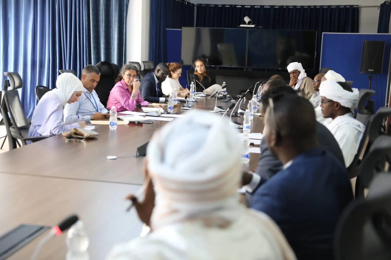 خوري تلتقي ممثّلي «التجمع الوطني التباوي» (البعثة الأممية)