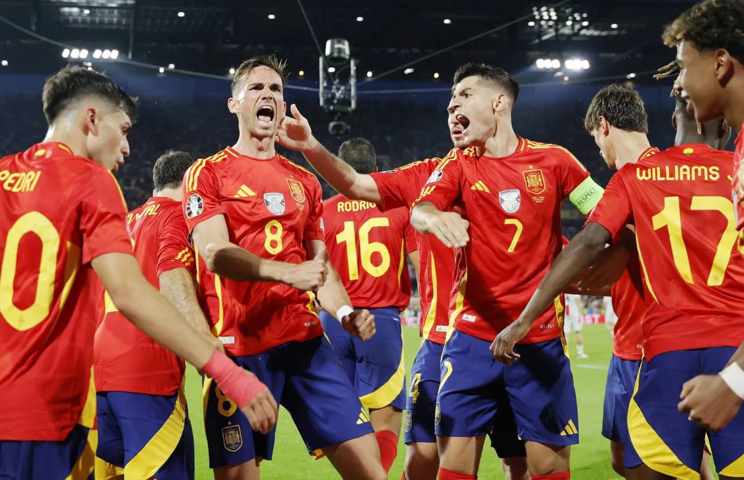 أداء المنتخب الإسباني القوي في يورو 2024 يعطيه الفرصة الأكبر لحصد اللقب (إ.ب.أ)