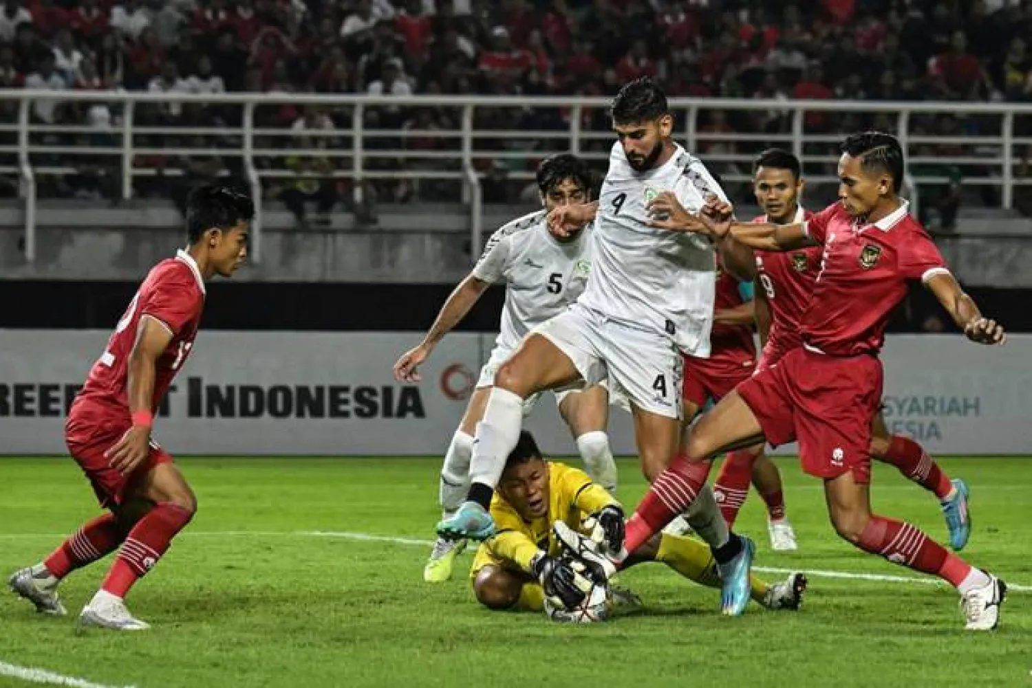 Representation photo: The Palestine Football Association became a full member of FIFA in 1998 and has had some success at the regional level. (File/AFP)
