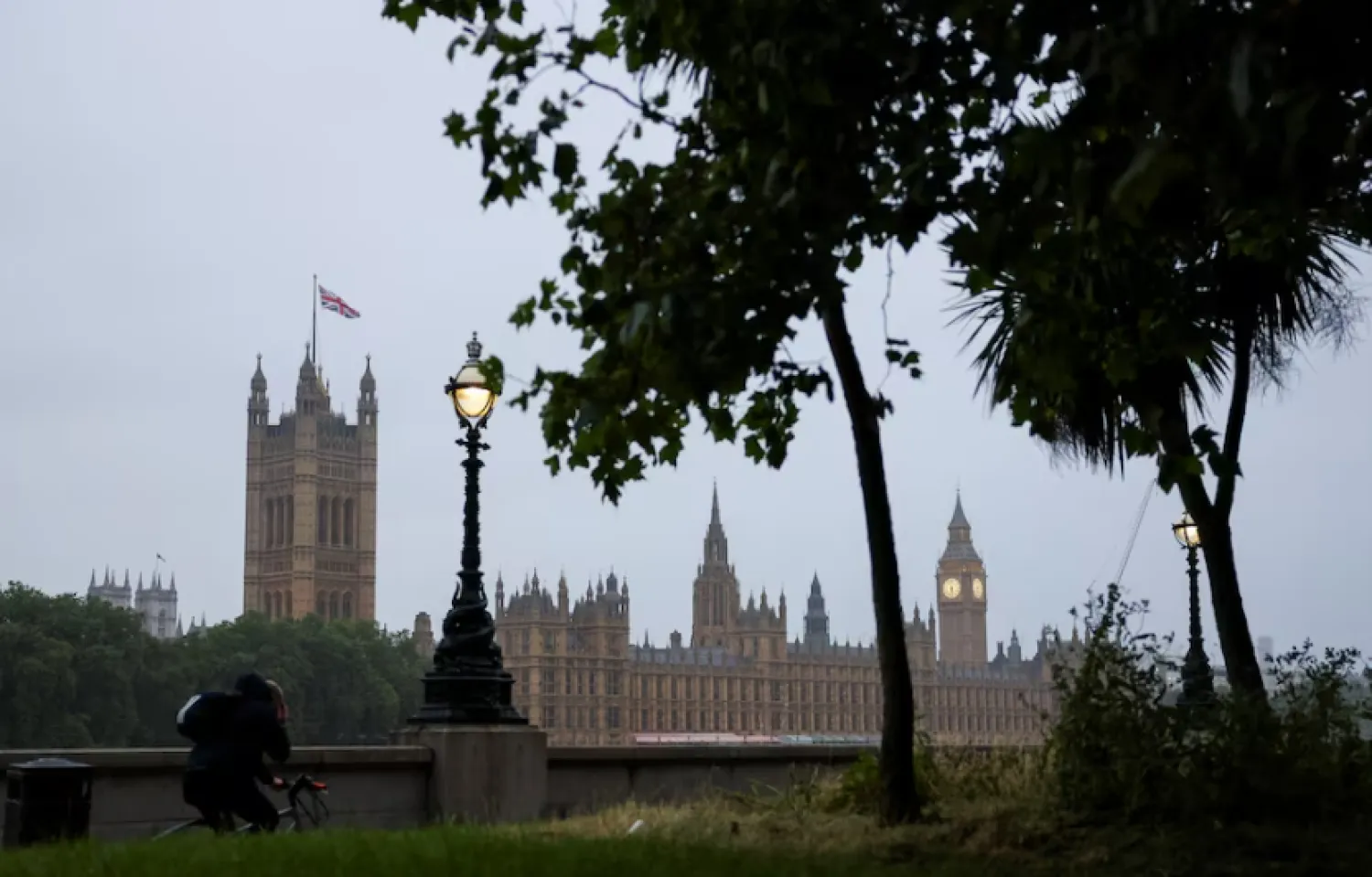 A view of the Palace of Westminster which houses Britain's parliament, during the general election, in London, Britain, July 5, 2024. REUTERS/Hannah McKay Purchase Licensing Rights