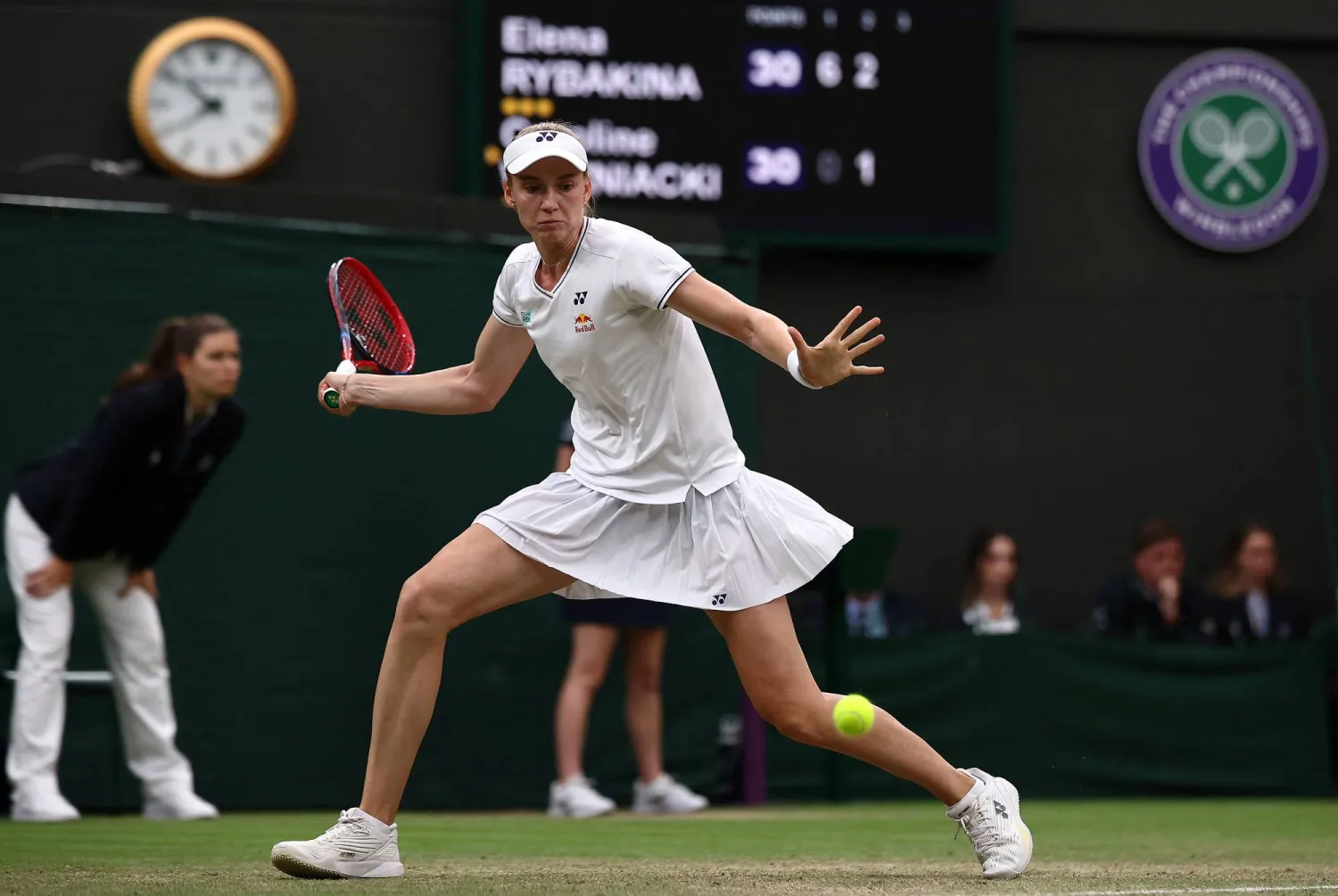 إيلينا ريباكينا (أ.ف.ب)