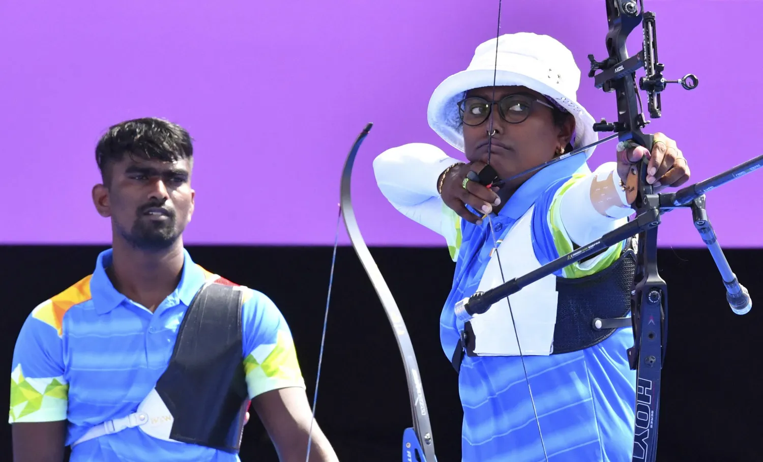 ديبيكا كوماري أفضل رامية في الهند خلال مشاركتها بأولمبياد طوكيو (رويترز)