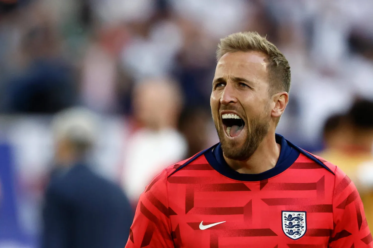 Harry Kane is aiming to lead England into a first ever major tournament final on foreign soil. KENZO TRIBOUILLARD / AFP